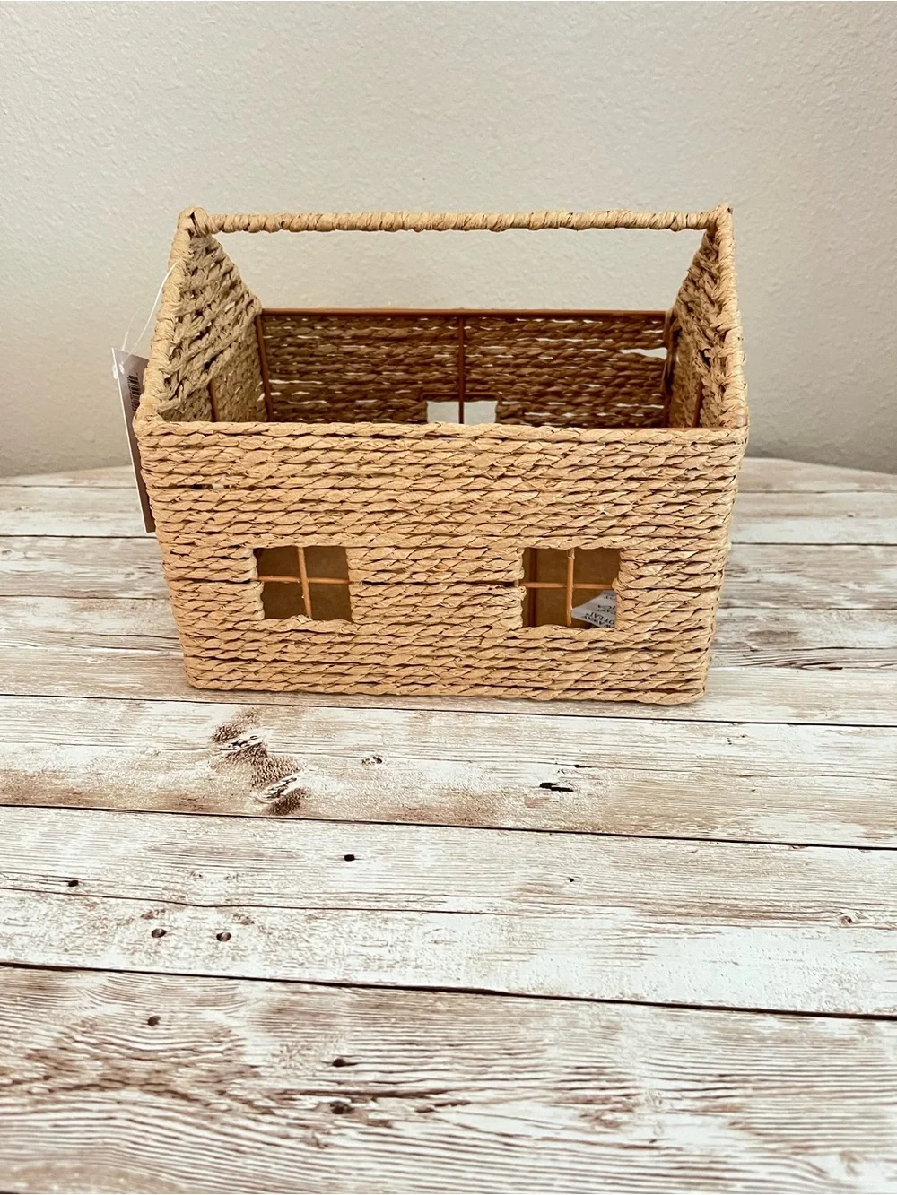 Target Bullseye Playground - Woven House Storage Open-top Viral Container Basket